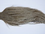 9387 - JimsFlyCo Dry Fly Hackle, Grizzly Dun Variant #1 Grade Rooster Cape, Ties Sizes 12-26