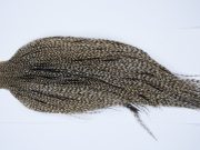 9400 - JimsFlyCo Dry Fly Hackle, Grizzly Dun Variant #1 Grade Rooster Cape, Ties Sizes 10-22