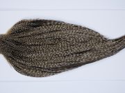 9441 - JimsFlyCo Dry Fly Hackle, Grizzly Dun Variant #2 Grade Rooster Cape, Ties Sizes 10-22