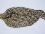 9449 - JimsFlyCo Dry Fly Hackle, Grizzly Dun Variant #2 Grade Rooster Cape, Ties Sizes 10-22