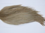 9502 - JimsFlyCo Dry Fly Hackle, Light Dun #1 Grade Rooster Cape, Ties Sizes 10-22