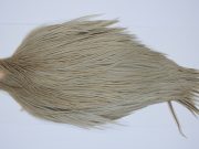 9506 - JimsFlyCo Dry Fly Hackle, Light Dun #1 Grade Rooster Cape, Ties Sizes 12-24