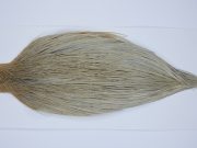 9516 - JimsFlyCo Dry Fly Hackle, Light Dun #1 Grade Rooster Cape, Ties Sizes 12-24