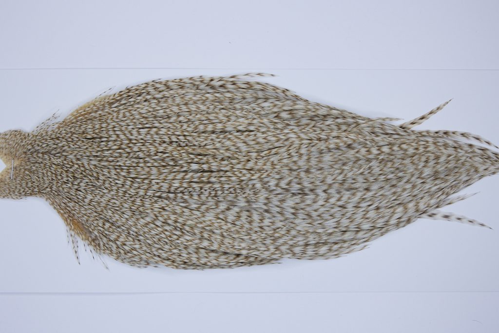 9685 - JimsFlyCo Dry Fly Hackle, Variant #2 Grade Rooster Cape, Ties Sizes 12-20