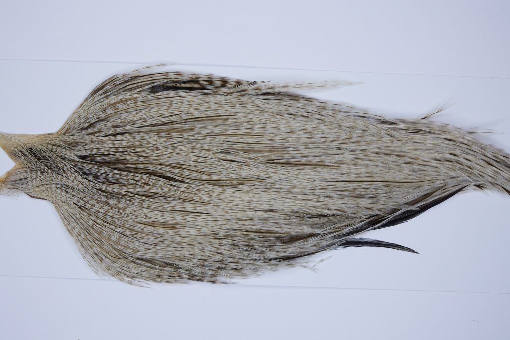 9686 - JimsFlyCo Dry Fly Hackle, Variant #2 Grade Rooster Cape, Ties Sizes 10-20