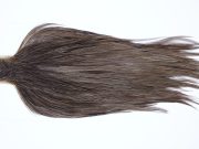 9730 - JimsFlyCo Dry Fly Hackle, Grey Dun #2 Grade Rooster Cape, Ties Sizes 10-20