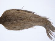 9809 - JimsFlyCo Dry Fly Hackle, Medium Dun #1 Grade Rooster Cape, Ties Sizes 10-18