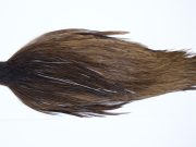 9855 - JimsFlyCo Dry Fly Hackle, Brown Dun #1 Grade Rooster Cape, Ties Sizes 12-20