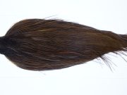9868 - JimsFlyCo Dry Fly Hackle, Brown Dun #1 Grade Rooster Cape, Ties Sizes 10-20