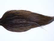 9878 - JimsFlyCo Dry Fly Hackle, Brown Dun #1 Grade Rooster Cape, Ties Sizes 12-22