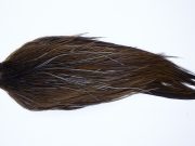 9879 - JimsFlyCo Dry Fly Hackle, Brown Dun #1 Grade Rooster Cape, Ties Sizes 10-20