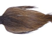 9881 - JimsFlyCo Dry Fly Hackle, Brown Dun #1 Grade Rooster Cape, Ties Sizes 10-20