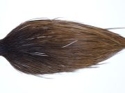 9895 - JimsFlyCo Dry Fly Hackle, Brown Dun #2 Grade Rooster Cape, Ties Sizes 10-20