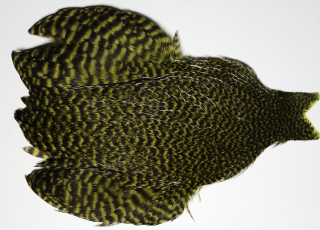 JimsFlyCo Grizzly & Olive Hen Cape