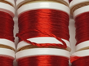 Pearsall's Marabou Pure Silk Floss #11A Scarlet