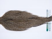 707 - Hebert Dry Fly Hackle, Dun Grizzly Pro Grade Rooster Cape, Ties Sizes 12-24