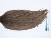 712 - Hebert Dry Fly Hackle, Brown Grey Dun Pro Grade Rooster Cape, Ties Sizes 12-20