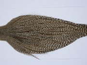 9443 - JimsFlyCo Dry Fly Hackle, Grizzly Dun Variant #2 Grade Rooster Cape, Ties Sizes 10-22