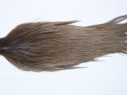 9842 - JimsFlyCo Dry Fly Hackle, Medium Dun #2 Grade Rooster Cape, Ties Sizes 10-18