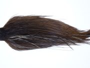 9851 - JimsFlyCo Dry Fly Hackle, Brown Dun Rhodium Grade Rooster Cape, Ties Sizes 10-20