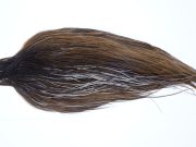 9852 - JimsFlyCo Dry Fly Hackle, Brown Dun Rhodium Grade Rooster Cape, Ties Sizes 10-20