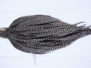 9908 - JimsFlyCo Dry Fly Hackle, Grizzly Variant #2 Grade Rooster Cape, Ties Sizes 10-20