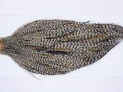 9933 - JimsFlyCo Dry Fly Hackle, Grizzly Variant #2 Grade Rooster Cape, Ties Sizes 10-18