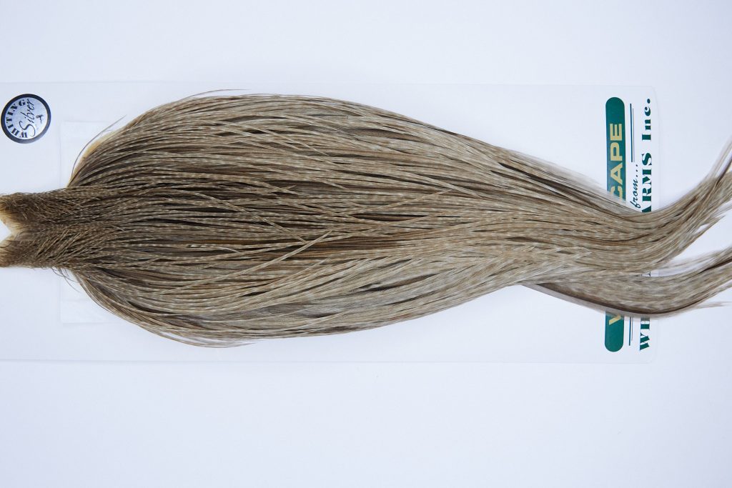 1044 Hebert Dry Fly Hackle, Silver Grade 8-22 Variant Ties Sizes 8-22