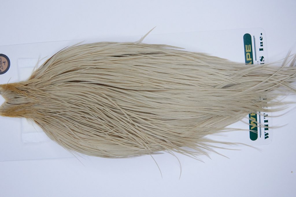 1081 Hebert Dry Fly Hackle, Bronze Grade 10-24 Pale Watery Dun Ties Sizes 10-24