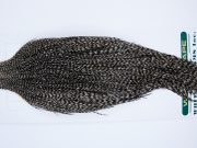 1089 Hebert Dry Fly Hackle, Bronze Grade Rooster Cape Grizzly Variant Ties Sizes 10-22