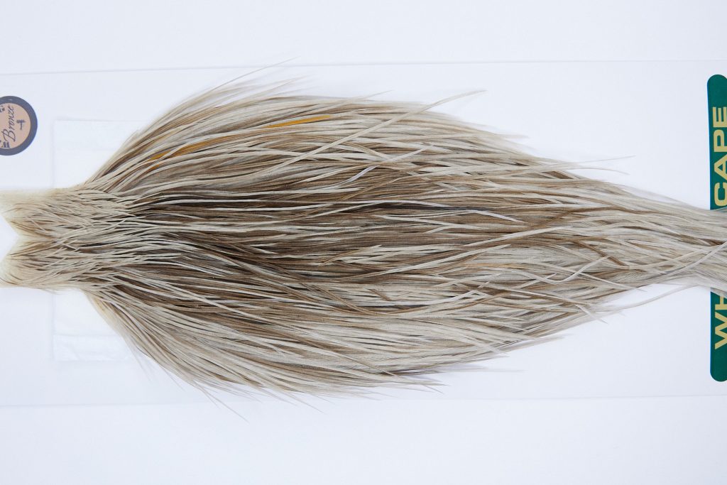 1163 Hebert Dry Fly Hackle, Bronze Grade 12-24 Variant Ties Sizes 12-24