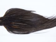 1219 Hebert Dry Fly Hackle, Pro Grade Rooster Cape Black Ties Sizes 12-22