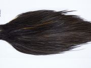 1220 Hebert Dry Fly Hackle, Pro Grade Rooster Cape Black Ties Sizes 10-24