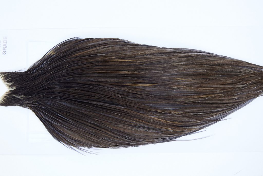 1224 Hebert Dry Fly Hackle, Pro Grade 12-24 Black Ties Sizes 12-24