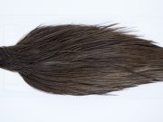 1265 Hebert Dry Fly Hackle, Pro Grade Rooster Cape Dark Grey Dun Ties Sizes 10-24