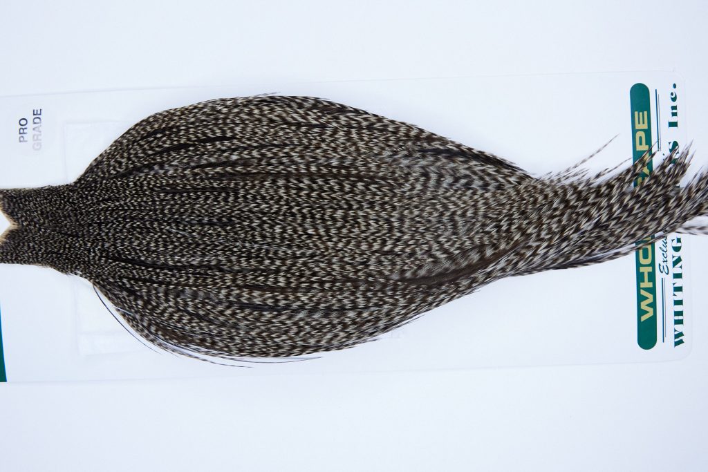 1292 Hebert Dry Fly Hackle, Pro Grade 10-20 Dun Grizzly Ties Sizes 10-20