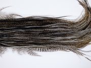 1305 Hebert Dry Fly Hackle, Gold Grade 14-16 Grizzly Variant Ties Sizes 14-16