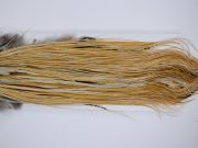 1323 Hebert Dry Fly Hackle, Silver Grade 12-14 Light Ginger Ties Sizes 12-14