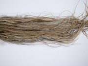 1327 Hebert Dry Fly Hackle, Silver Grade Rooster Saddle Medium Brown Dun Ties Sizes 14-16