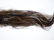 1339 Hebert Dry Fly Hackle, Silver Grade 14-16 Dark Brown Dun Ties Sizes 14-16
