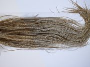 1353 Hebert Dry Fly Hackle, Bronze Grade Rooster Saddle Variant Ties Sizes 14-16