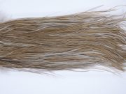 1373 Hebert Dry Fly Hackle, Bronze Grade Rooster Saddle Medium Brown Dun Ties Sizes 12-14