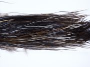 1387 Hebert Dry Fly Hackle, Pro Grade 12-14 Dark Brown Dun Ties Sizes 12-14