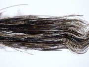 1397 Hebert Dry Fly Hackle, Pro Grade 12-14 Dun Grizzly Ties Sizes 12-14