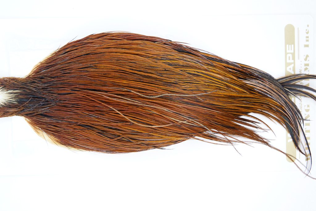 1730 Heritage Dry Fly Hackle, 1 Grade Rooster Cape Brown Ties Size 8-22