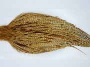 1745 Heritage Dry Fly Hackle, 2 Grade Rooster Cape Barred Ginger Ties Size 8-22