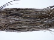 1787 Heritage Dry Fly Hackle, 1 Grade Rooster Saddle Heritage Dry Fly Hackle, Dun Ties Size 12-14