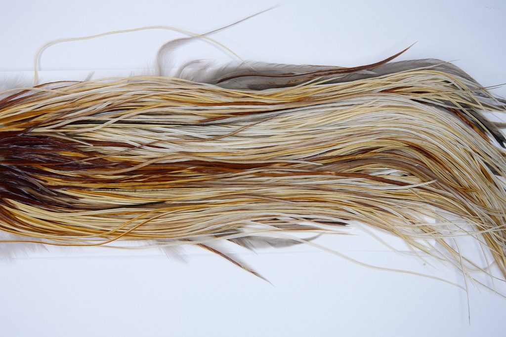 Whiting Heritage Rooster Saddle Honey Dun Fly Tying Hackle