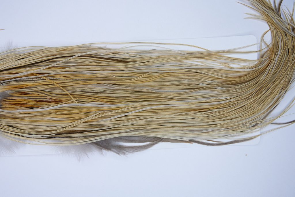 Whiting Heritage Rooster Saddle Honey Dun Fly Tying Hackle