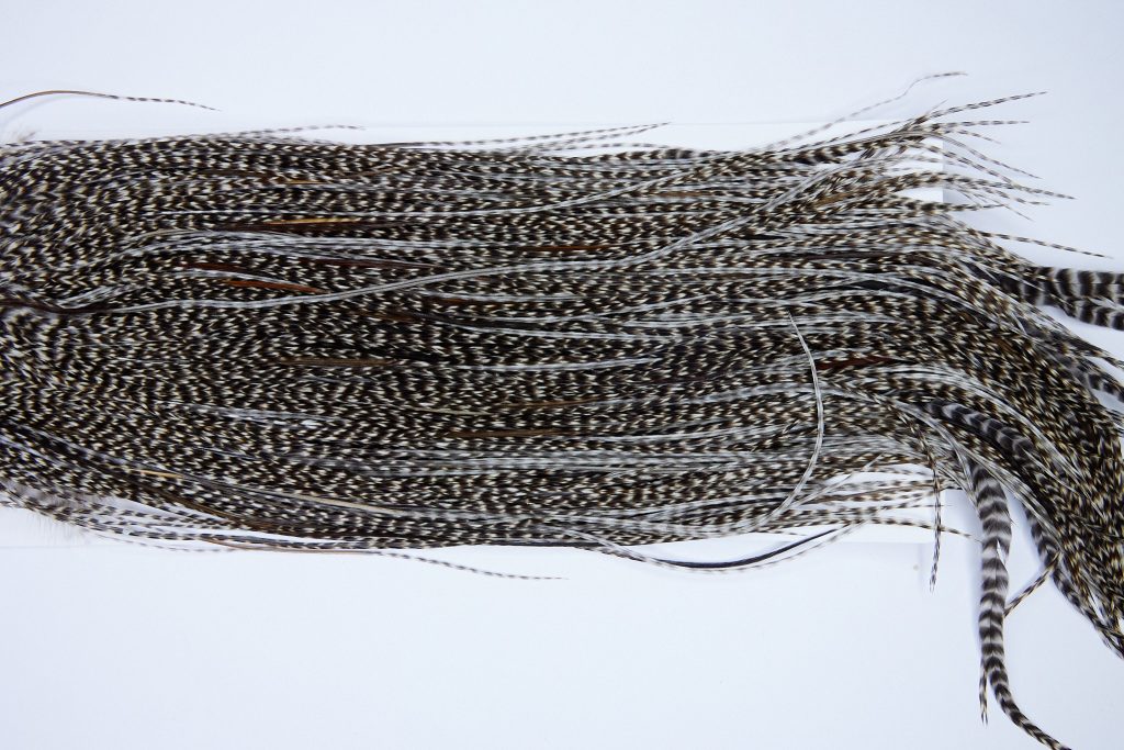 Whiting Heritage Rooster Saddle Grizzly Variant Fly Tying Hackle